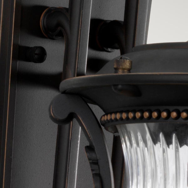 Detailaufnahme einer Aussenleuchte