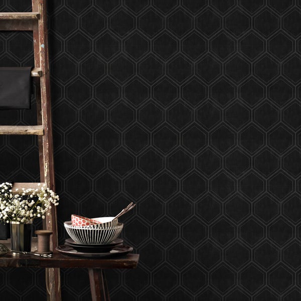 Superfresco Easy | Fasertapete - Hexagon Honeycomb