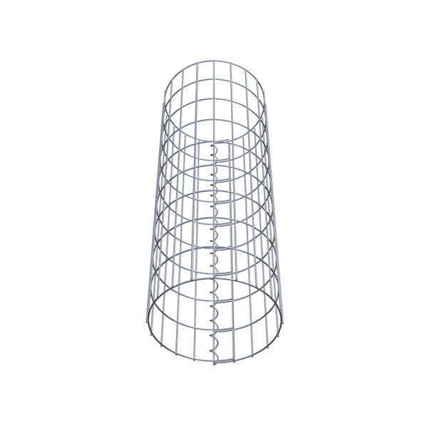 Gabionensäule Durchmesser 32 cm, MW 5 x 10 cm rund - Höhe: 0,90 m