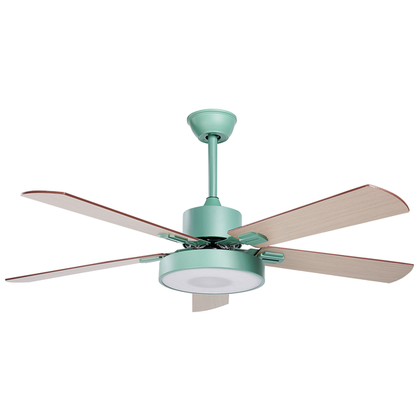 Deckenventilator mit Licht HOBBLE mit Fernbedienung Mintgrün