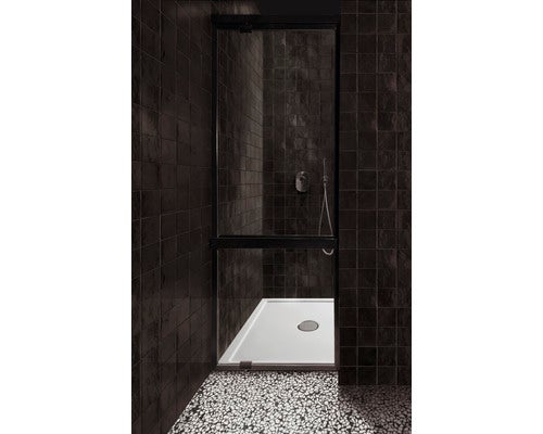 Wandfliese Marazzi Zellige Carbone glänzend 10x10cm