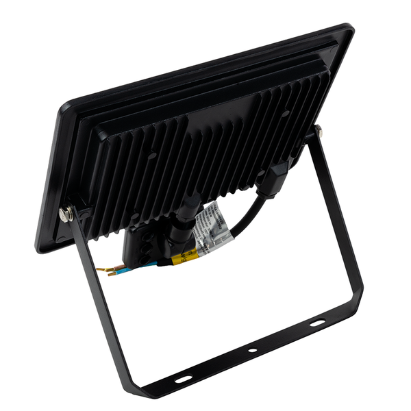 LUXULA LED Außenstrahler mit Bewegungsmelder 50W Strahler 4000K Neutralweiß 5000lm Fluter Schwarz IP65