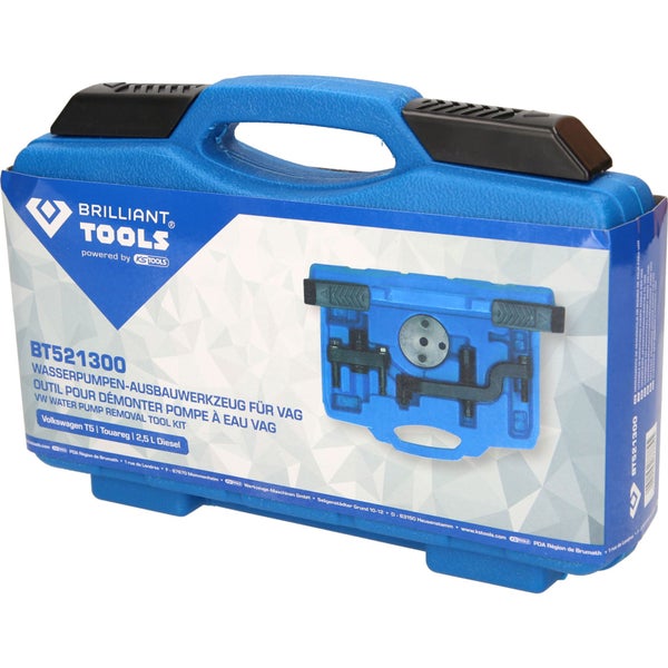 Brilliant Tools Werkzeugsatz im blauen Kunststoffkoffer