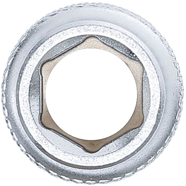 BGS Steckschlüssel-Einsatz Sechskant Antrieb Innenvierkant 12,5 mm (1/2) SW 12 mm - 2912
