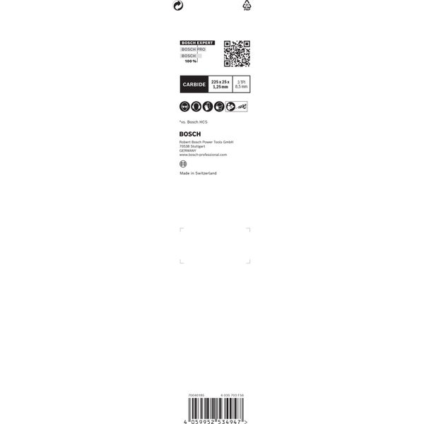 Bosch 3x Expert Tough Wood S 1142 KHM Säbelsägeblatt - 2608900404