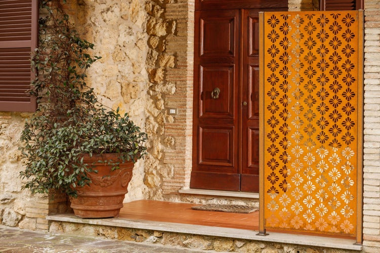 Sichtschutzwand ELEO Roya 60 x 158 cm - Cortenstahl rost