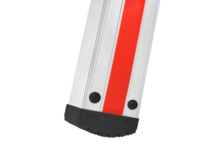 Detail einer Leiter mit rutschfestem Fuß