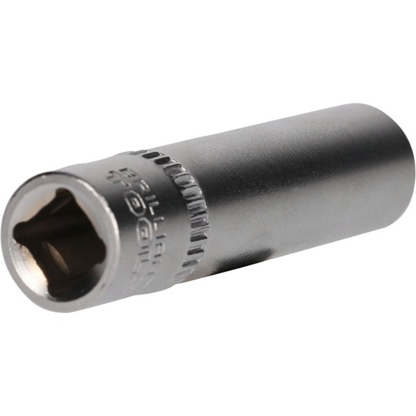 BRILLIANT TOOLS 1/4 Sechskant-Stecknuss lange Ausführung 8 mm - BT020954