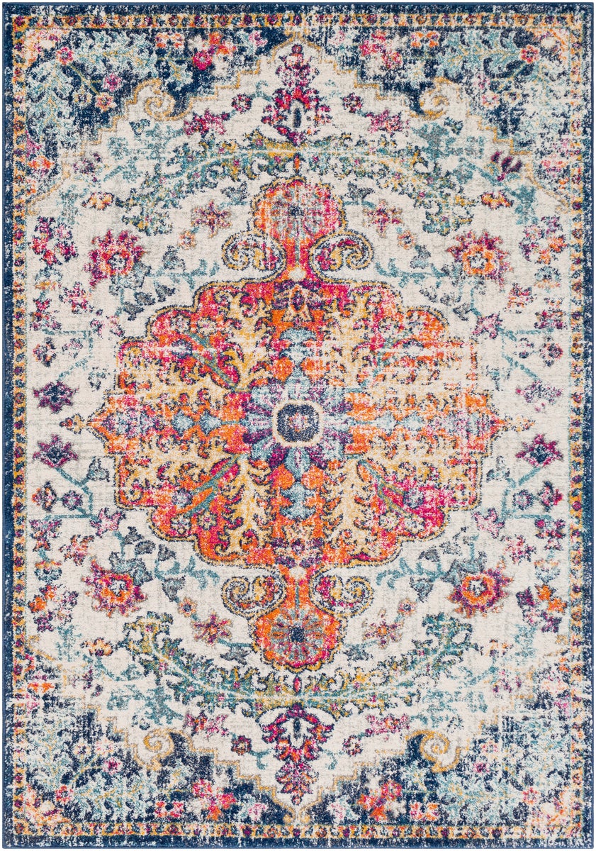 Vintage Orientalischer Teppich - Mehrfarbig/Orange - 120x170cm - LOU