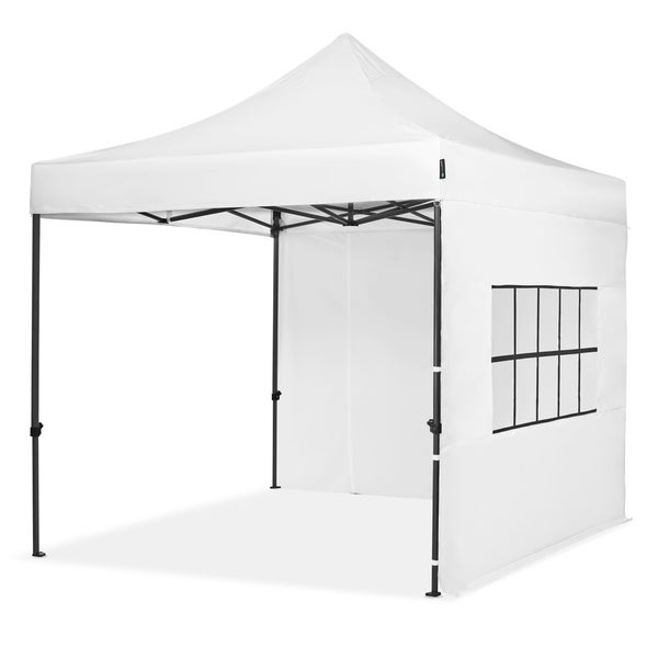 VONROC Pavillon 3x3m wasserdicht stabil - Partyzelt EasyUp System [3Min Aufbau] Popup Faltpavillon modular erweiterbar als Festival Zelt, Gartenpavillon