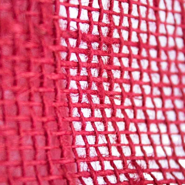 Winterschutztuch (Jute) 100x110cm - rot