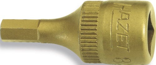 Hazet Steckschlüsseleinsatz 8501 1/4 Innen-6-kant SW 5 mm L 28 mm - 8501-5