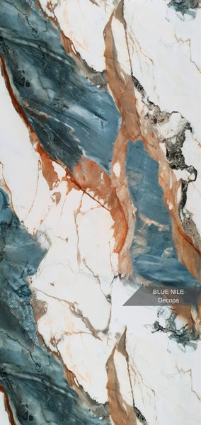 Fliesenmuster Blue Nile Decopa mit Marmoroptik