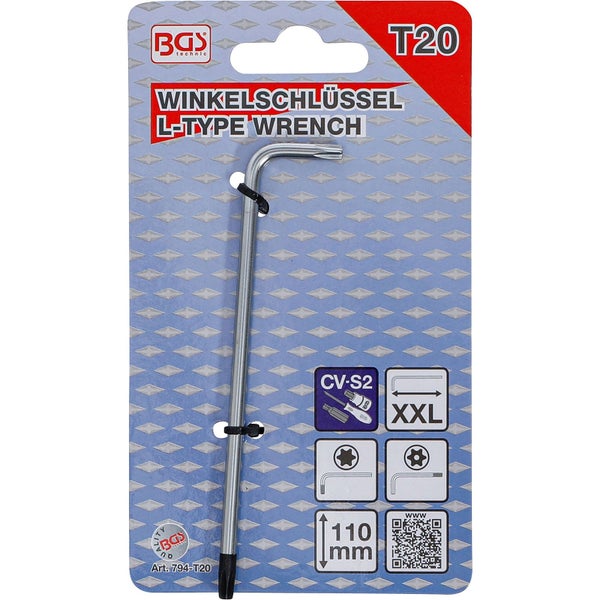 BGS technic Winkelstiftschlüssel T20
