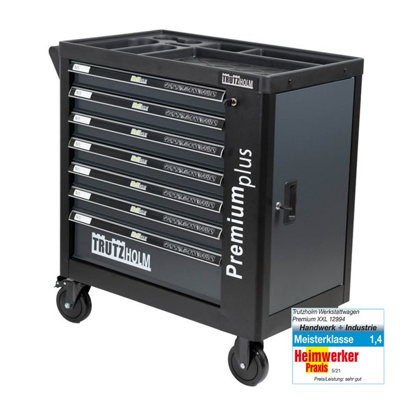 Trutzholm Werkstattwagen mit sieben Schubladen und einer Tür