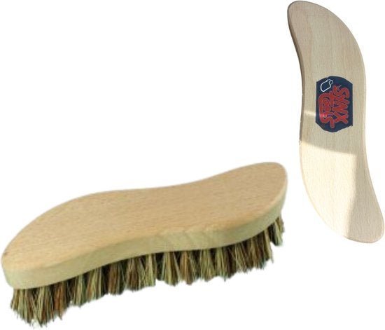 Bürste und Griff aus Holz