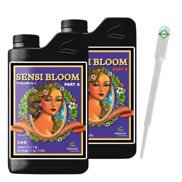 Advanced Nutrients pH Perfect Sensi Bloom A&B 10 Liter – 2-Komponenten Dünger für Optimale Blüte, Kein pH-Regulieren, Hochwertige Nährstoffversorgung für Profis & Einsteiger