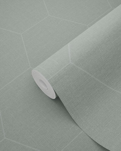 Tapetenrolle mit geometrischem Muster