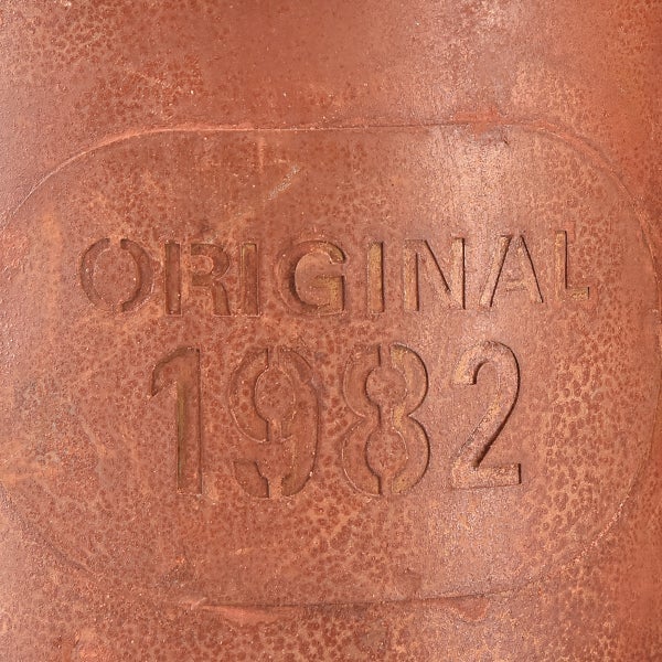 Original 1982 Schriftzug auf Produkt