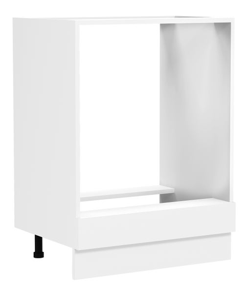 Ofenschrank Breite 60 cm Küche Fasola Weiß