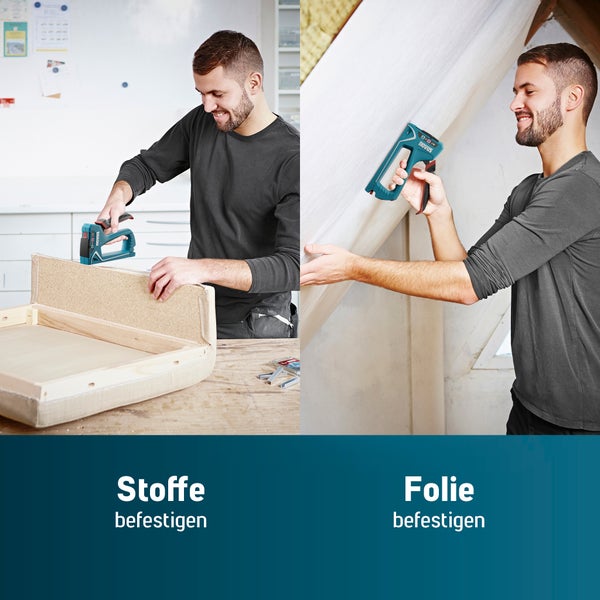 Novus Tools Handtacker J-15 4-10 mm, Profi-Tacker geeignet für Feindraht- & Flachdrahtklammern 030-0473