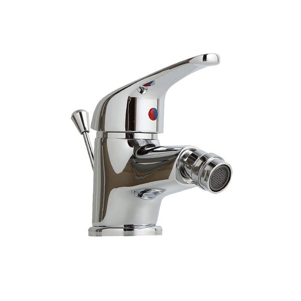 Glänzender Bidetmischer aus Metall