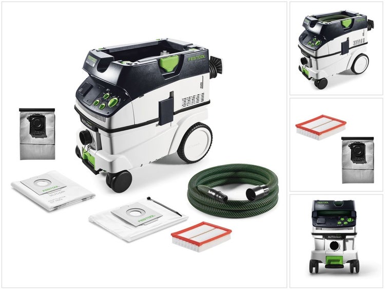 Festool CTM 26 E AC CLEANTEC Absaugmobil 26l Staubkl. M ( 574978 ) + Extra Filter