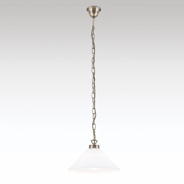 Kettenaufhängung 100cm Aufhängung mit Fassung E27 Schraubring Lampenaufhängung Lampen Kette Antik