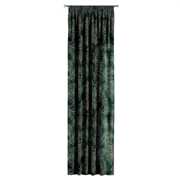 VORHANG Velvet grün, 130x245 cm