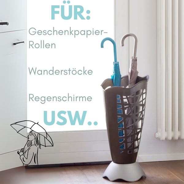 Regenschirmständer Schirmständer für Regenschirm Regenschirmhalter Schirmhalter Regenschirm Ständer Korb