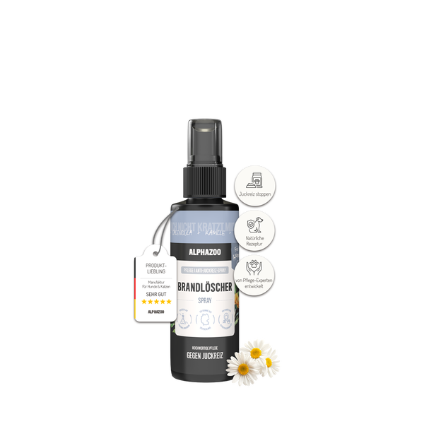 alphazoo Brandlöscher Anti Juckreiz Spray für Hunde 250ml