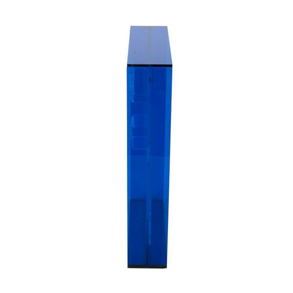 Bilderrahmen | Foto | Fotorahmen | Neon | Wechselrahmen | Blau | Format: 10x15cm