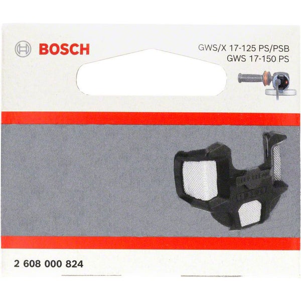Bosch Logo. Staubschutzgitter für Winkelschleifer
