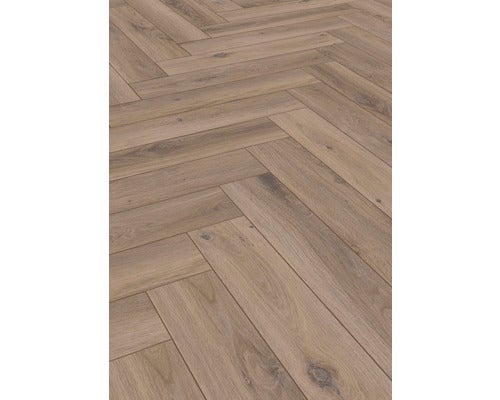 Bodenbelag mit Fischgrätenmuster