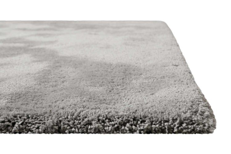Teppich Hellgrau Hochflor Pisa Homie Living 120x170 cm