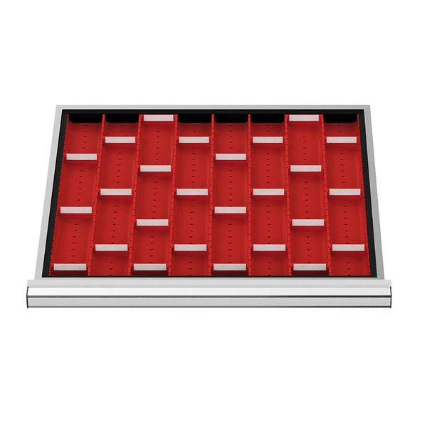 WS24 Schubladeneinteilung Muldenplatten BLH 50 mm Innenmaß 600 x 450 mm - WS24-100230
