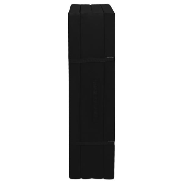 Beautissu Comfort Klappmatratze 195x120x7cm Schwarz