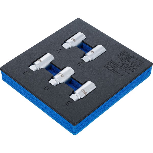 BGS technic Steckschlüssel-Einsatz-Set im Halter