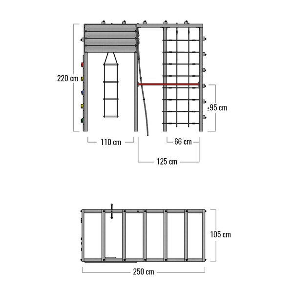 Zwei Rollen Kunststoff ummantelter Premium Hasendraht, Maschenweite 13 mm, Rollenlänge 20 m
