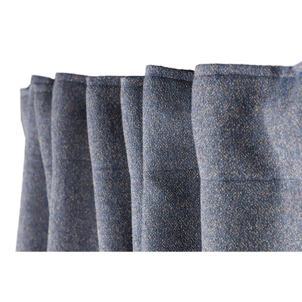 Gardine mit Faltenbandaufhängung