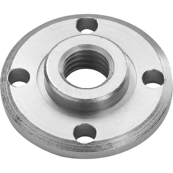 Metallflansch mit Gewinde und Befestigungslöchern