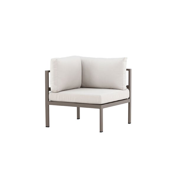 Copacabana Gartensofa Eckteil beige. 74 X 74 X 65 cm