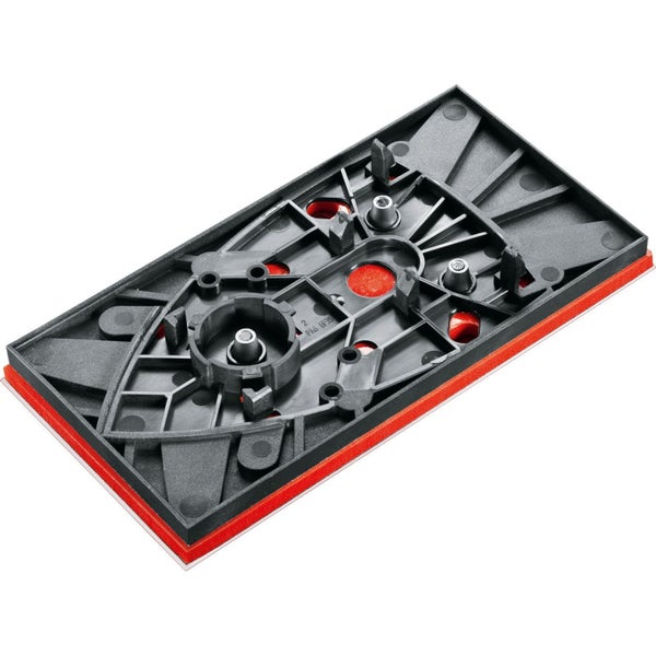 Schleifplatte mit Löchern für Staubabsaugung