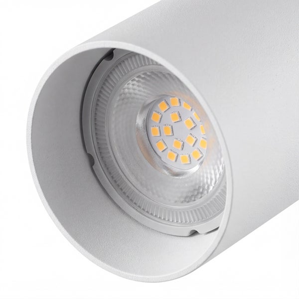 LED Deckenstrahler zylindrisch aus Aluminium fuer Innenbereiche