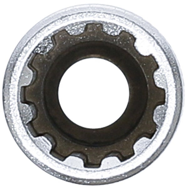 BGS Steckschlüssel-Einsatz Gear Lock tief Antrieb Innenvierkant 6,3 mm (1/4) SW 9 mm - 10159