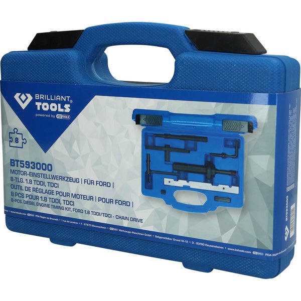 Brilliant Tools Motor Einstellwerkzeug für Ford im Koffer