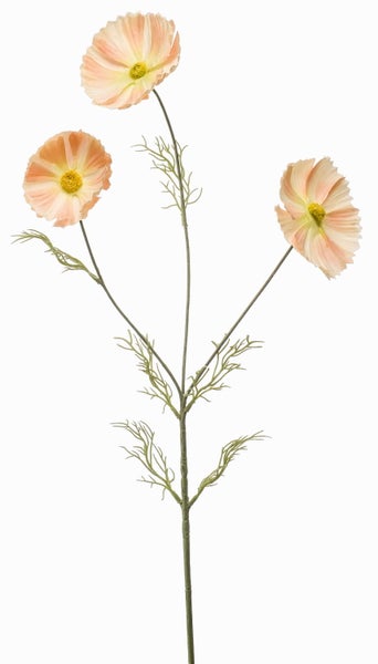 Künstlicher Zweig Schmuckkörbchen BRALTO, pfirsich, 80cm - Deko Cosmeazweig