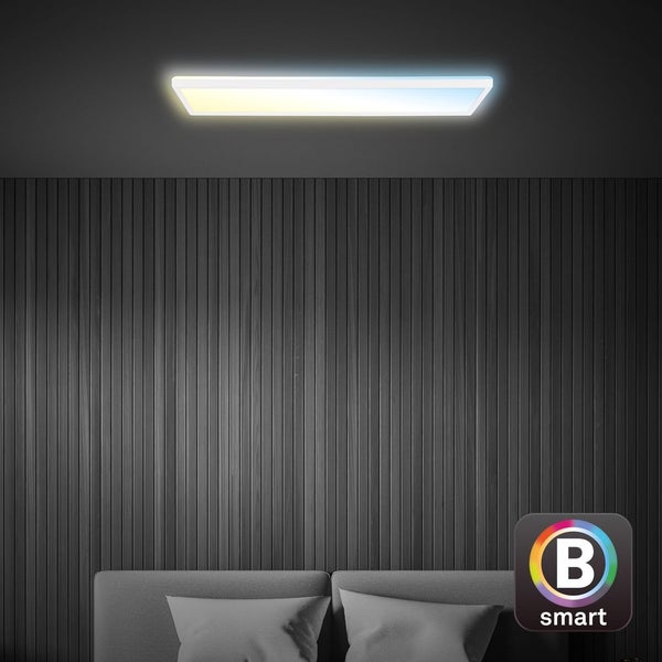LED Deckenlampe Deckenleuchte Smart LED Panel Flach Dimmbar Fernbedienung