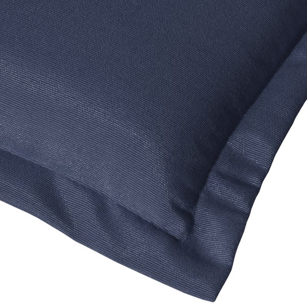 Beautissu Loft HL Hochlehner 120x50x6cm Dunkelblau (6tlg)