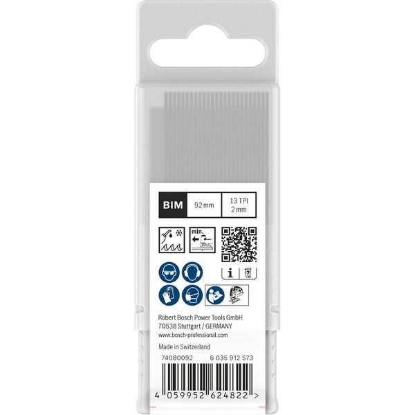 Bosch PRO Metal thick T121BFC Stichsägeblatt 92 mm 25-tlg. - 2608655111